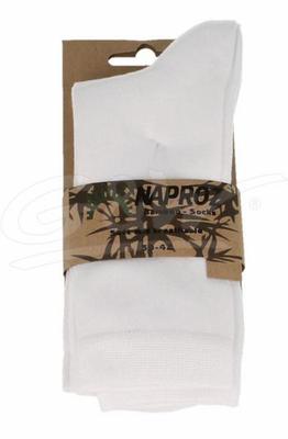 Naproz Airco sokken bamboo 3-pak 39-42 wit dames 3 paar 39-4