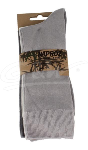 Airco sokken bamboo 3-pak 43-47 licht grijs heren 3 p