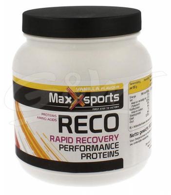 MAXXSPORTS Recovery proteine shake vanille 500gr