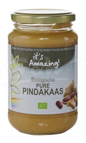 Bio pindakaas met zout 350 gram