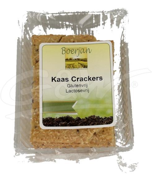 Kaas crackers gluten- en lactosevrij 6 st