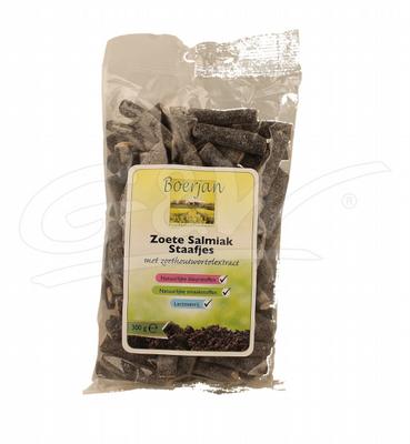 BOERJAN Zoet salmiak staafjes 300 gr