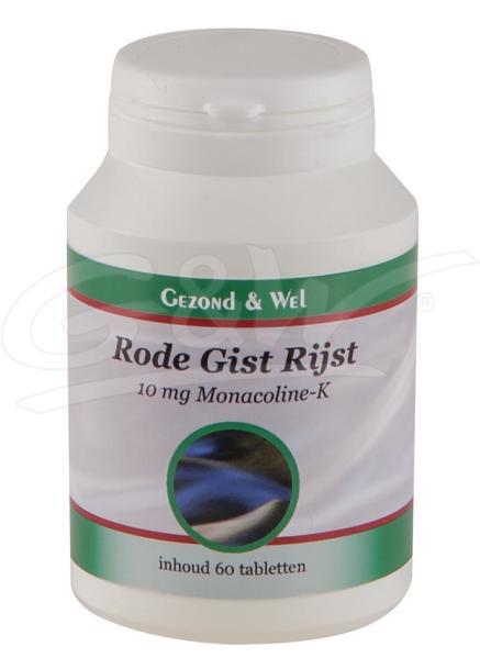 Rode rijst 330 mg 3% 10mg monocolin 60 tabl