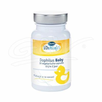 VITAVRIENDJES Baby dophilus van 0 tot 2 jaar 30 vcaps