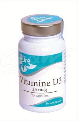Its pure vit d 25mcg 90 Capsules