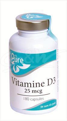 IT'S PURE Its pure vit d 25mcg 180 Capsules