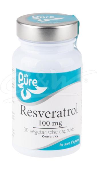 Its pure resveratrol 100mg   30c