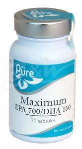 IT'S PURE Maximum epa 70% & dha 15% enteric c 30 Capsules