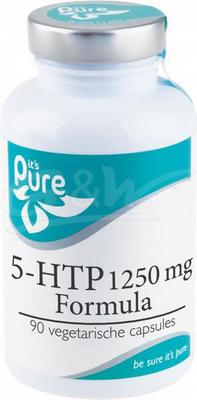 IT'S PURE 5-htp 1250 mg formula 90 vegi caps