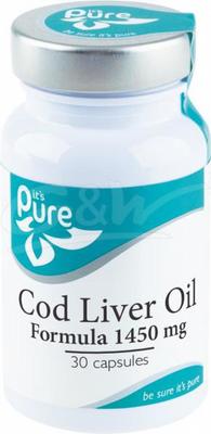 IT'S PURE Cod liver oil formula 30 caps