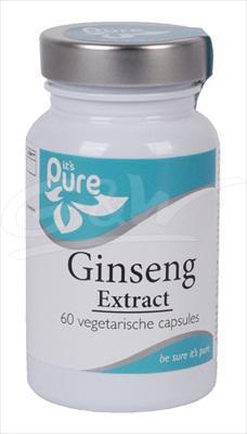 Its pure ginseng extract 60 Capsules