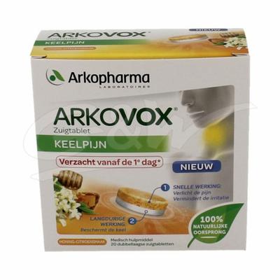 Arkopharma Honing Citroen Keelpastilles