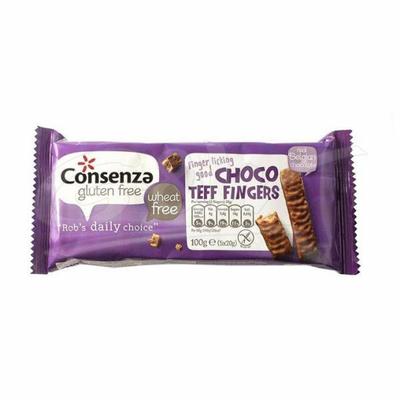 CONSENZA Choco teff fingers