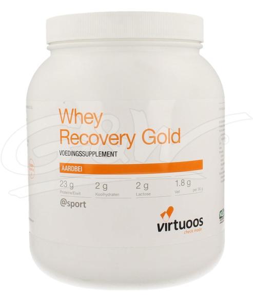 Whey recovery gold | aardbei 1000gr