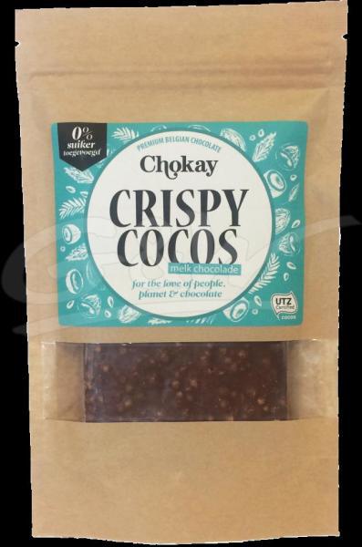 Tablet crispy cocos melk 90 gr
