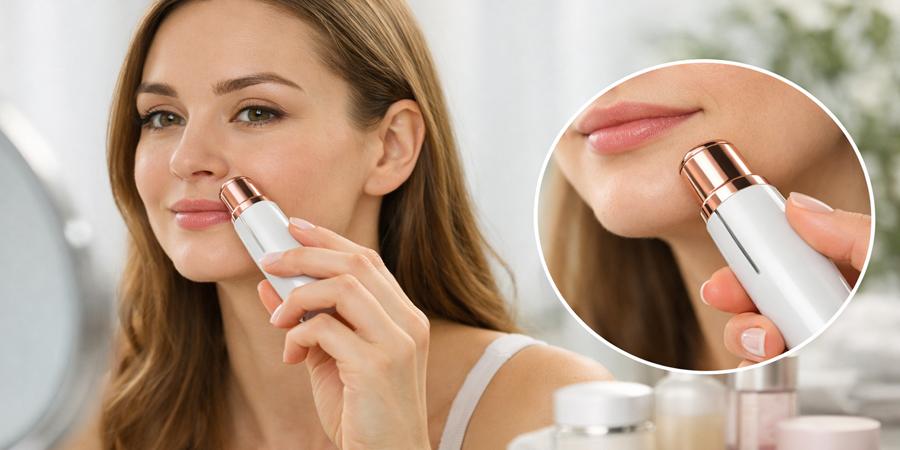 Uw gezichtshaar makkelijk en pijnloos verwijderen?