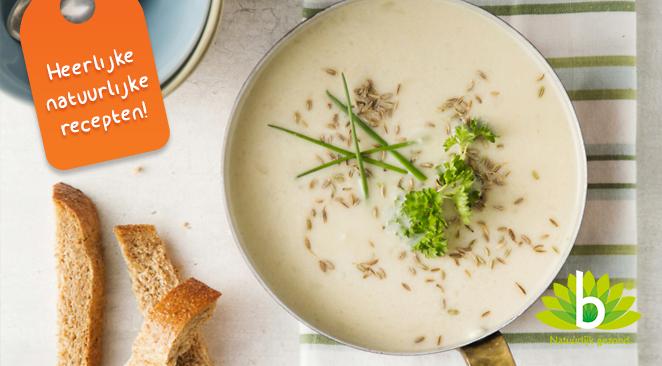 Recept: Bloemkoolsoep met komijn Recept: Bloemkoolsoep met komijn