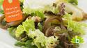 Herfstsalade met gekonfijte uien Herfstsalade met gekonfijte uien