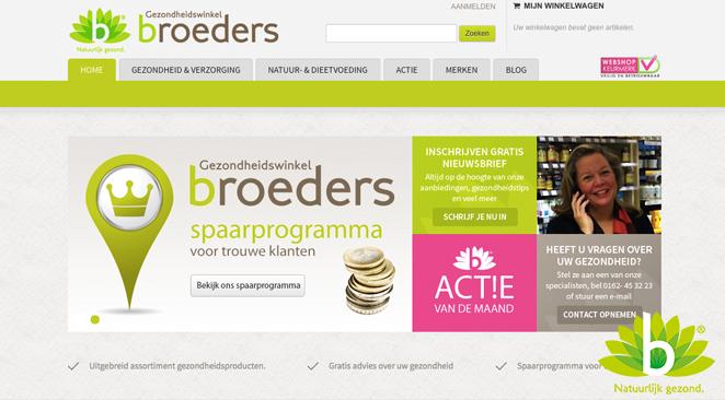 Webwinkel vernieuwd Webwinkel vernieuwd